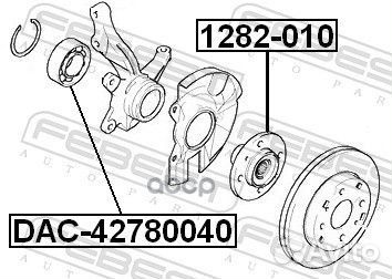 Подшипник ступ.hyundai elantra/I30/KIA ceed 06