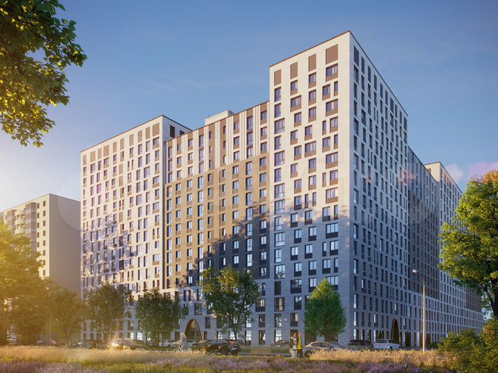 2-к. квартира, 59 м², 2/16 эт.
