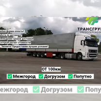 Грузоперевозки Межгород Фура 10-20 тонн от 100 км