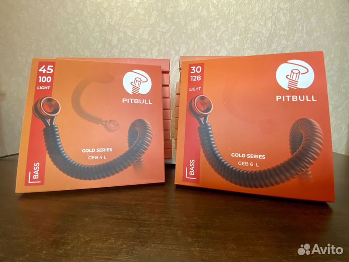 Струны Pitbull для бас-гитары 6 String GEB 30-128