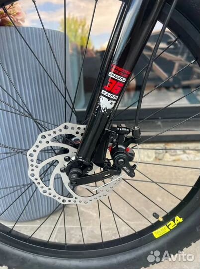 Велосипед подростковый полуфэтбайк на shimano