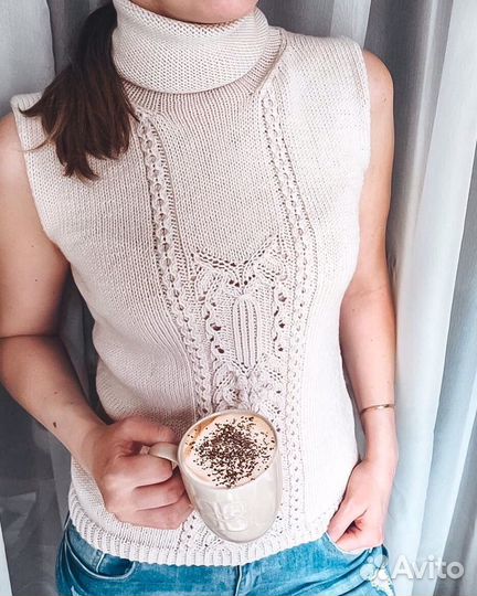 Топ с горлом