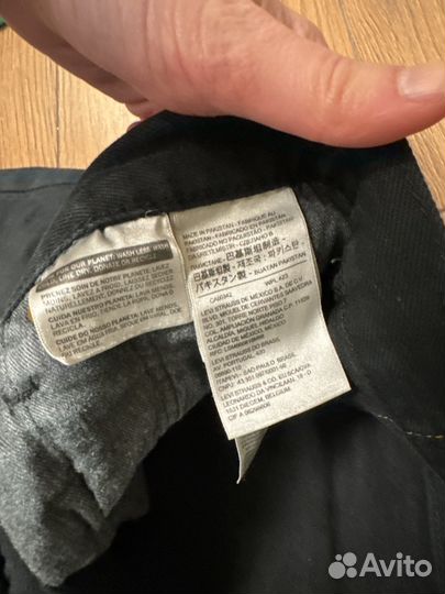 Джинсы мужские levis premium 501 w34 l32 черные