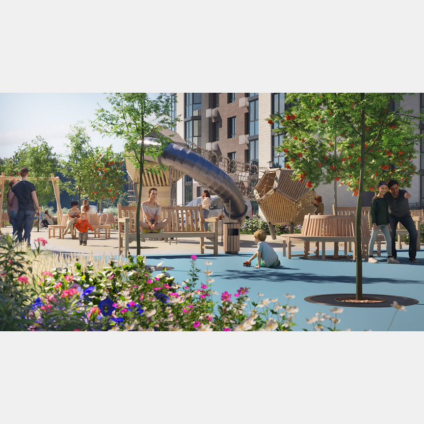 2-к. квартира, 71,7 м², 1/5 эт.