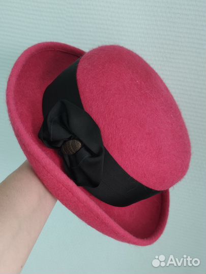 Новая шляпа женская фетр СССР