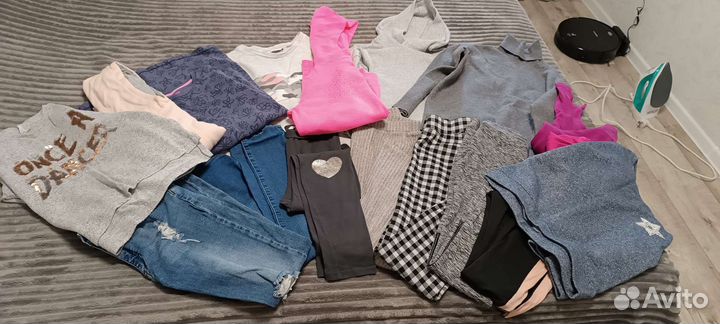 Вещи пакетом на девочку 8-10 лет