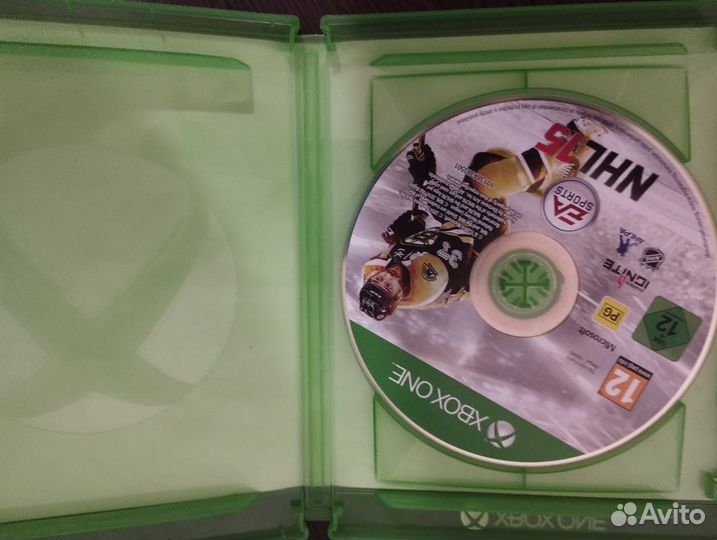 Диск NHL 15 на xbox