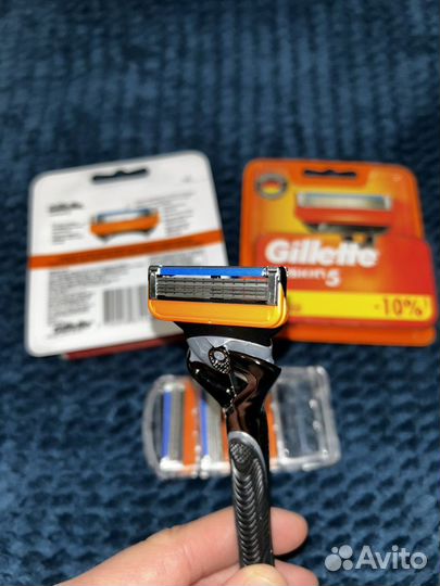 Сменные кассеты (4шт) gillette fusion 5