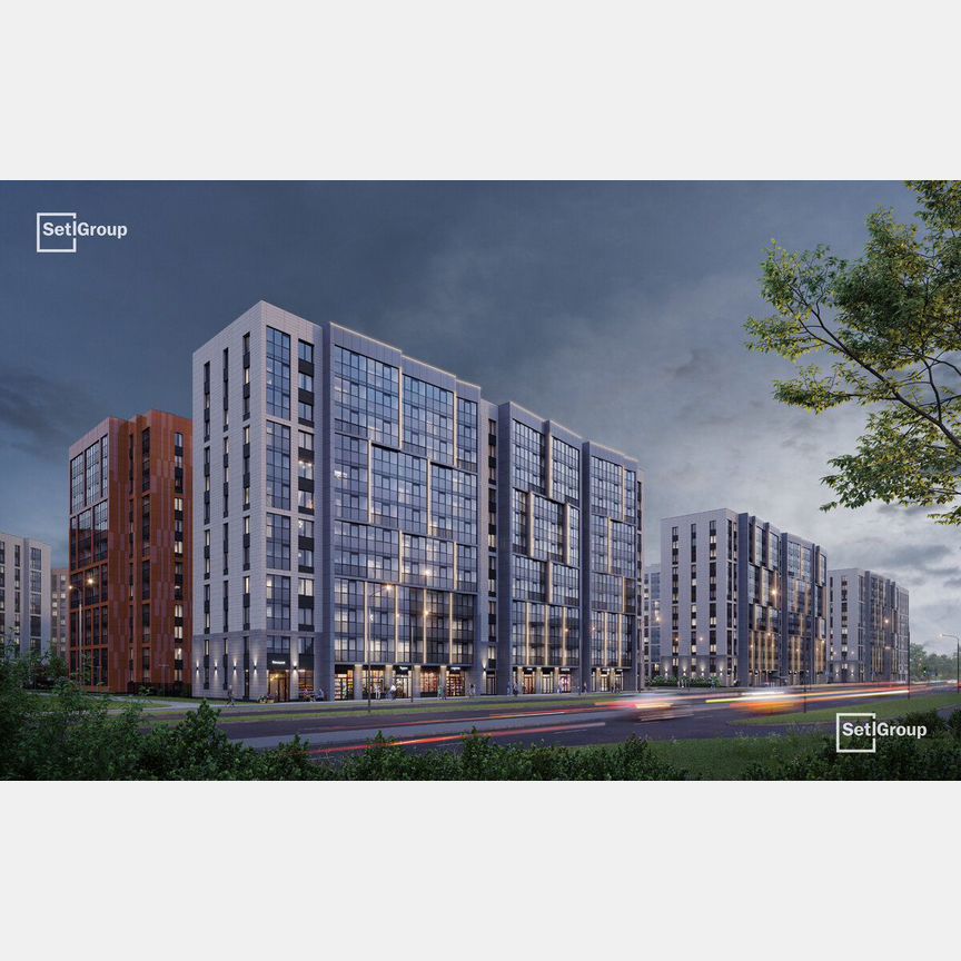 Квартира-студия, 24,1 м², 3/12 эт.