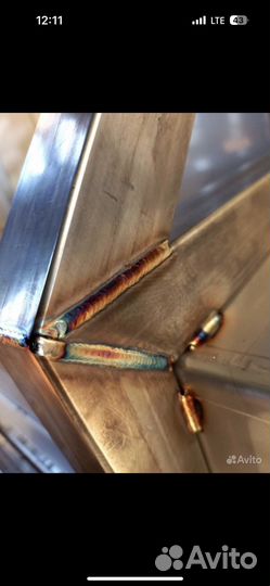 Сварка аргоном полировка