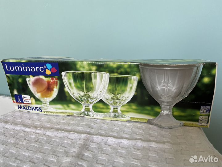 Фужеры креманки Luminarc