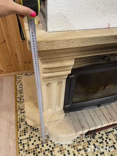 Камин дровяной топка фирмы Invicta б/у