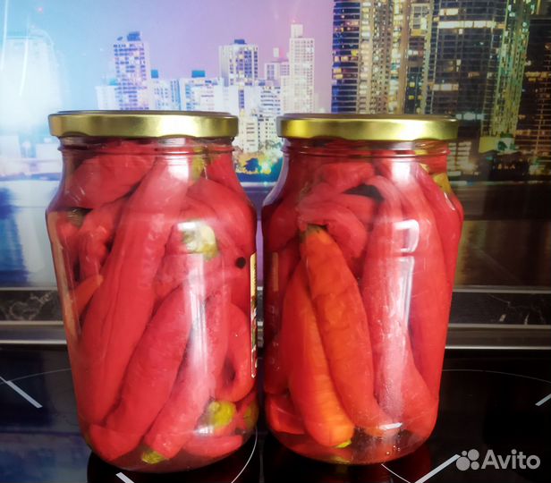 Перец острый маринованный