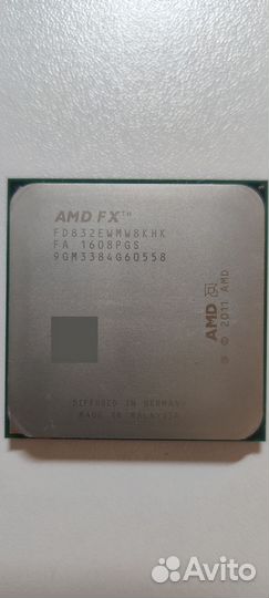 Процессор AMD FX 8320E AM3+ 8 ядер 8 поток