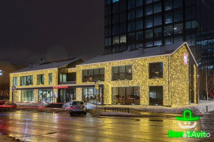 LED освещение парка