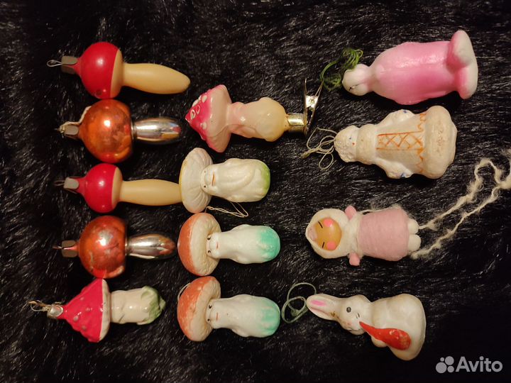 Елочные игрушки СССР