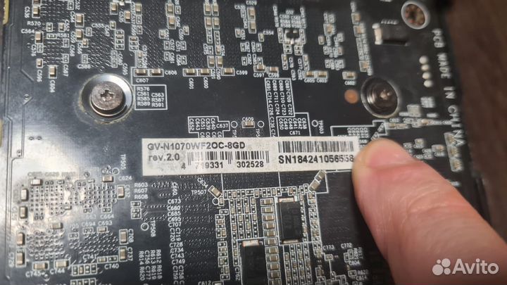 Видеокарта GTX 1070