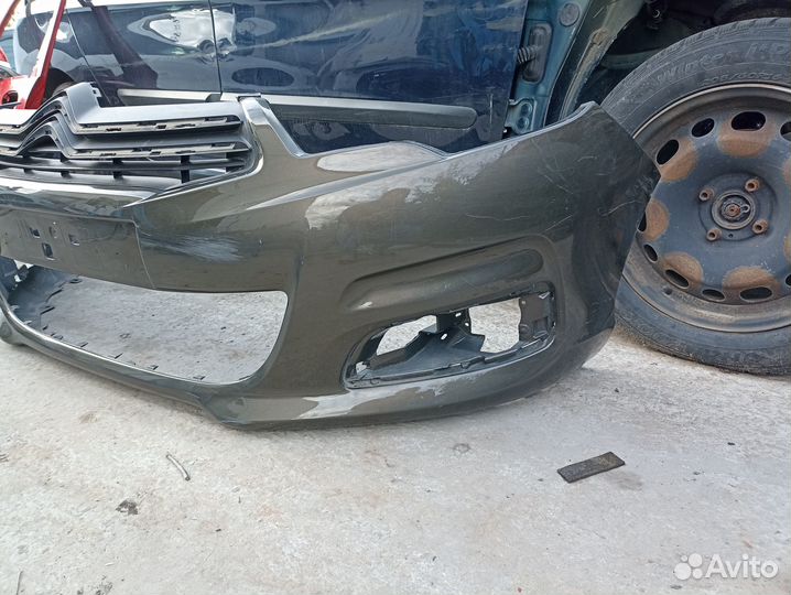 Бампер передний ситроен C4