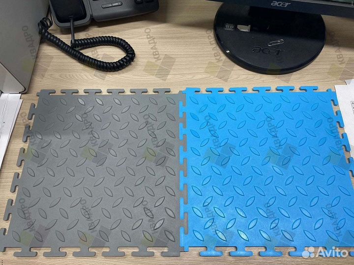 Пвх плитка для цеха