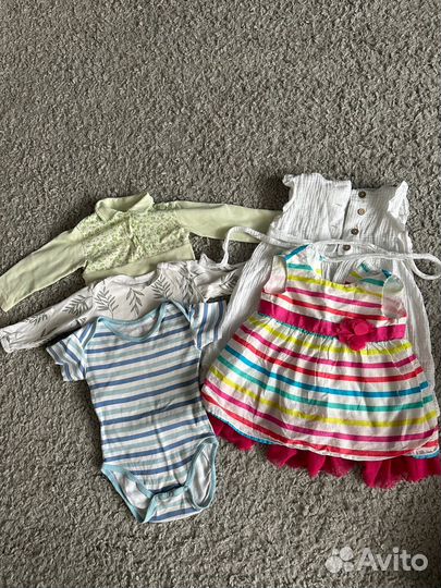 Вещи пакетом на девочку до 68