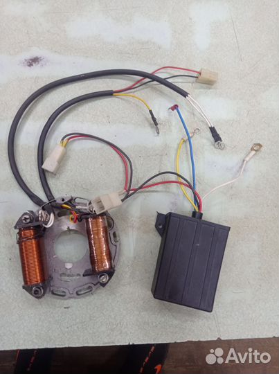 Катушка зажигания и комутатор на мотоблок Агро