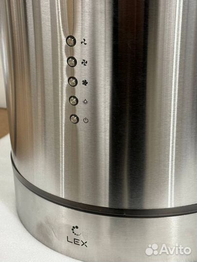 Каминная вытяжка LEX tubo 350 inox