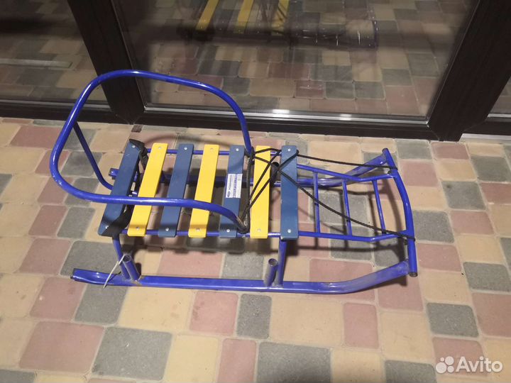 Детские зимние санки