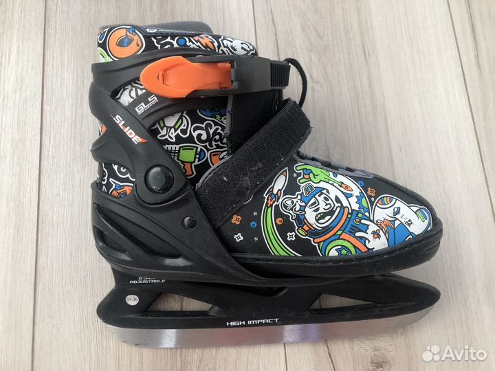 Коньки детские раздвижные nordway slide 31 36