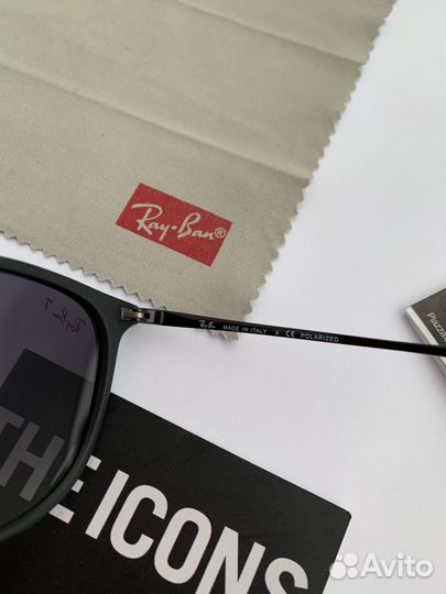 Очки Ray Ban Erika матовые поляризационные