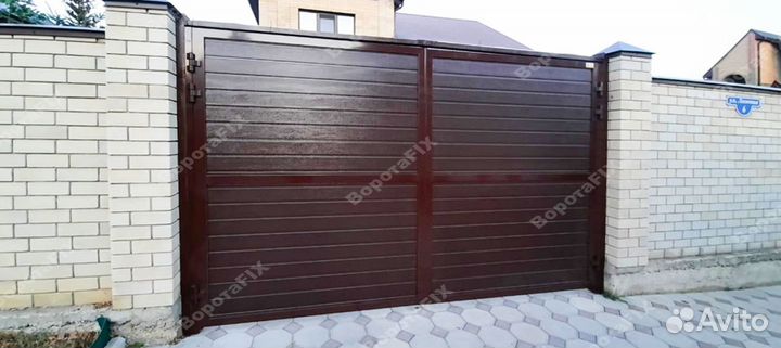 Распашные ворота / Автоматика для распашных ворот