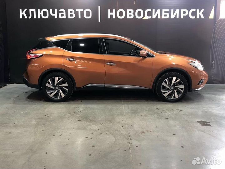 Nissan Murano 3.5 CVT, 2017, 109 000 км