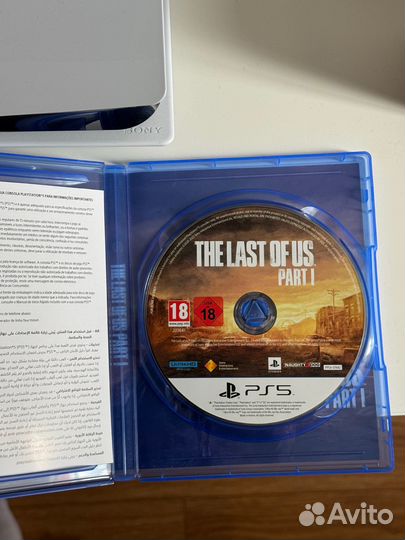 The last of us part 1 ps5 диск