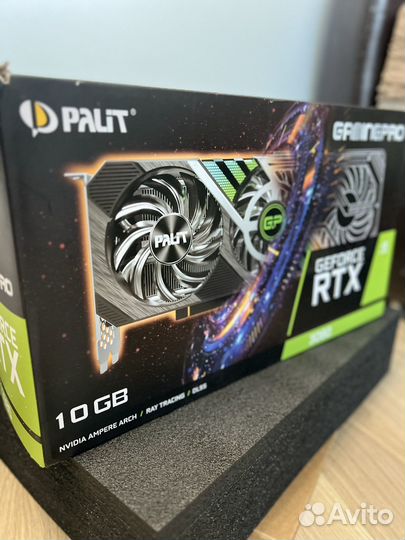 Видеокарта geforce rtx 3080 palit gpro новая