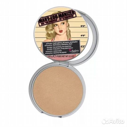 Thebalm Хайлайтер Mary Lou Manizer 8.5 гр