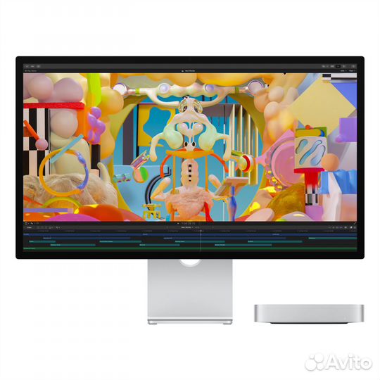 Компьютер apple mac mini a2686 slim m2 8 core 16gb