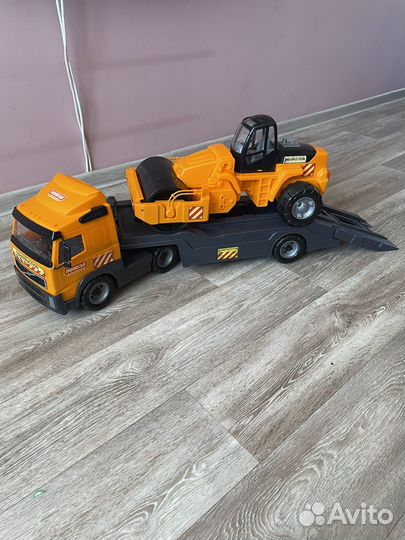 Камаз с тралом