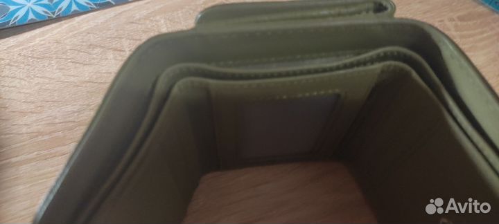 Кошелек женский натуральная кожа бу