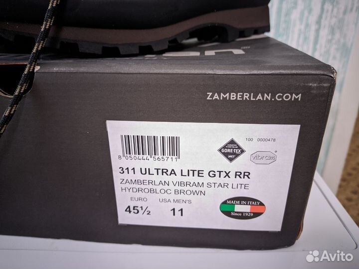 Ботинки Zamberlan 311 Ultra Lite GTX RR