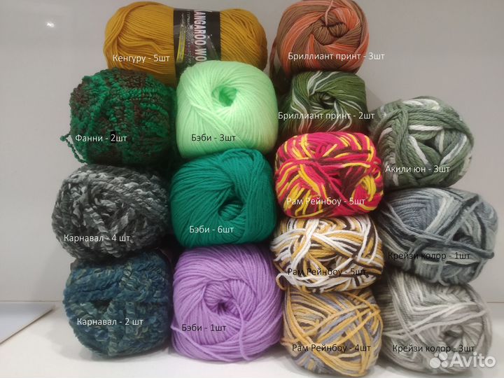 Пряжа для вязания