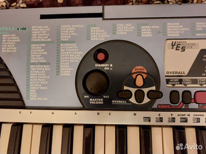 Синтезатор yamaha midi psr 140