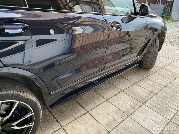 Электрические выдвижные пороги BMW x7 g07 g05 g06