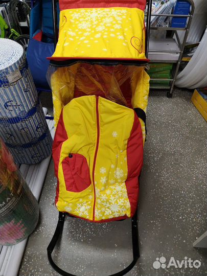 Санки-коляску Снегурочка