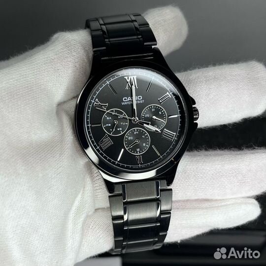 Часы Casio черные mtp-v300b -1a новые оригинал