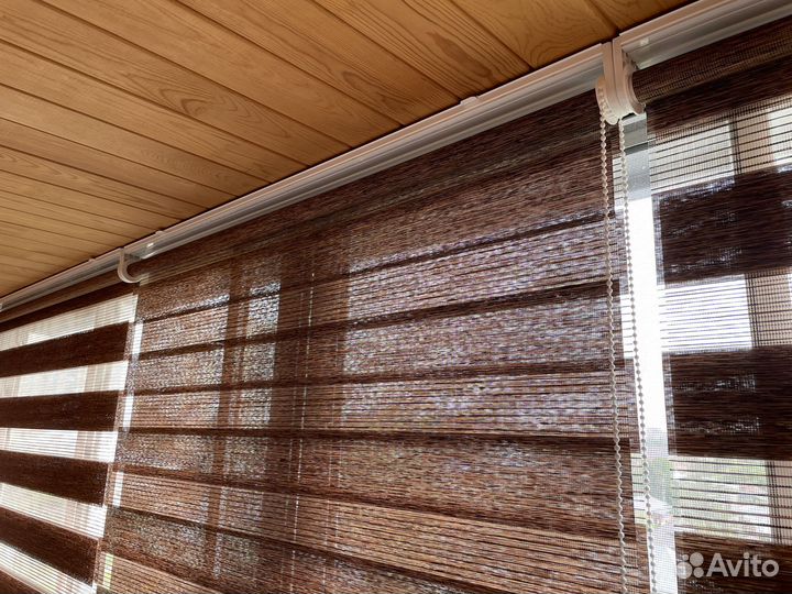 Рулонные шторы зебра MGS