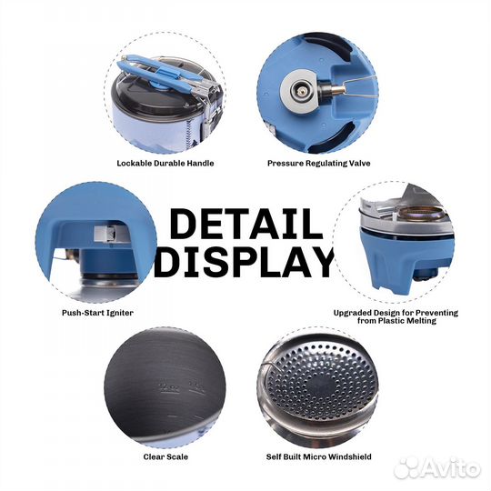 Система Fire-Maple Polaris FMS-X5 синяя / красная