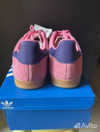 Adidas Gazelle indoor pink purple оригинал