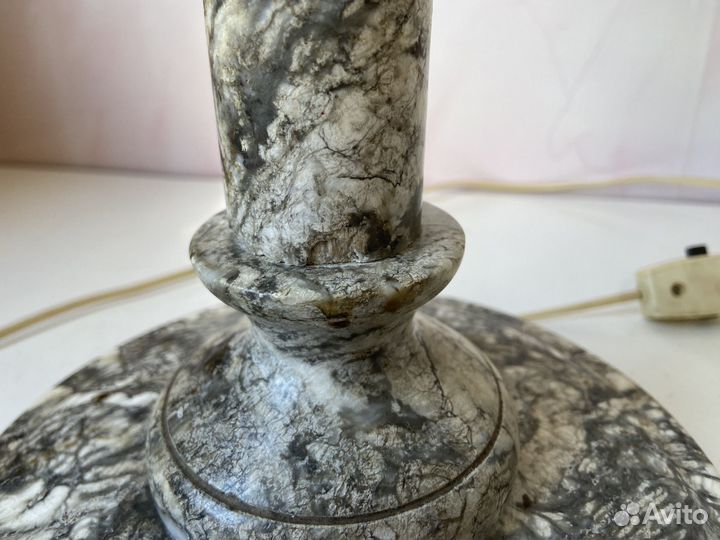 Лампа настольная, мрамор, 50-е гг