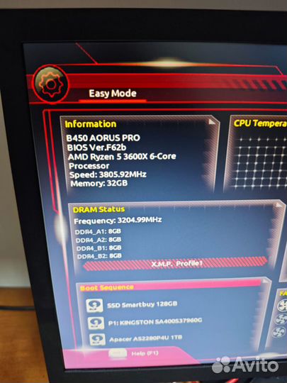 Процессор AMD Ryzen 5 3600x