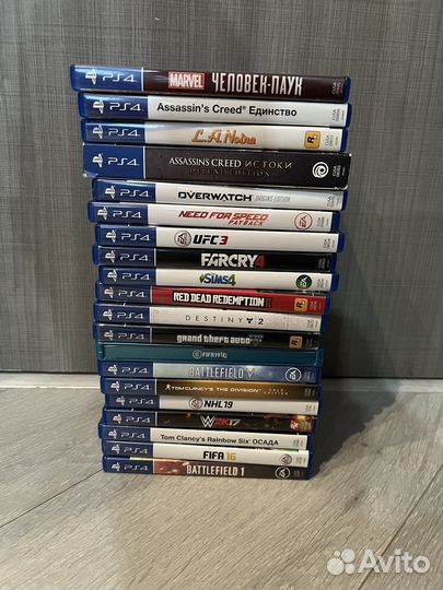 Игры на дисках на ps4