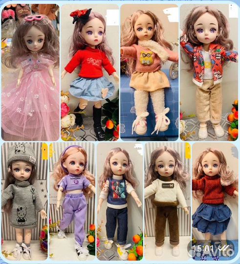 Кукла для девочки новая